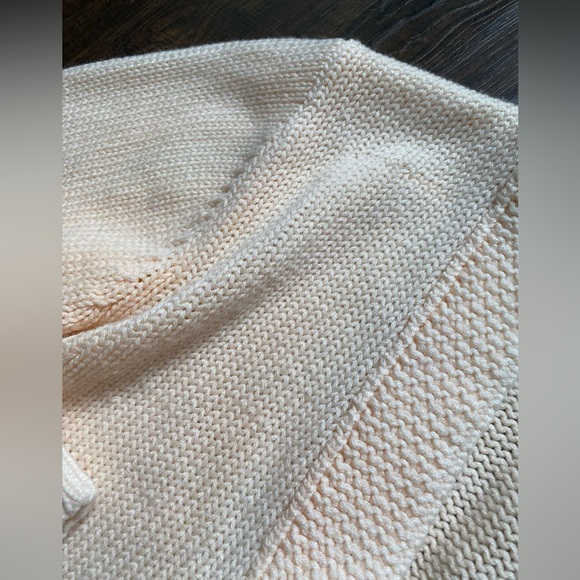 Vintage Lindsey Blake thick heavy pink button up cardigan sweater size small s - Picture 5 of 6